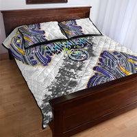 Traditional Art Hawaiian Kakau Tattoos Quilt Bed Set Graffiti Style - Polynesian Pride