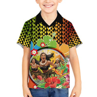 Hawaii Womens Day Wahine Hawaiian Shirt Strong Beautiful Woman with Kakau Style LT03 - Polynesian Pride