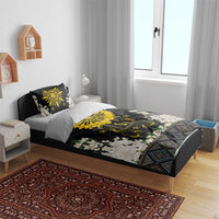 Flores de Mayo and Filipino Fiesta Bedding Set The Sun-Jasmine and Polynesian Yakan Tattoo Barong Style LT03 - Polynesian Pride