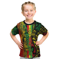 Aotearoa Reggae Kid T Shirt Maori Reggae-One Love