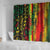 Aotearoa Reggae Shower Curtain Maori Reggae-One Love