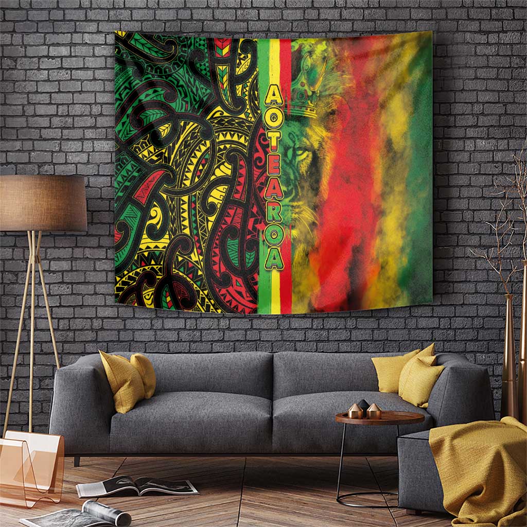 Aotearoa Reggae Tapestry Maori Reggae-One Love