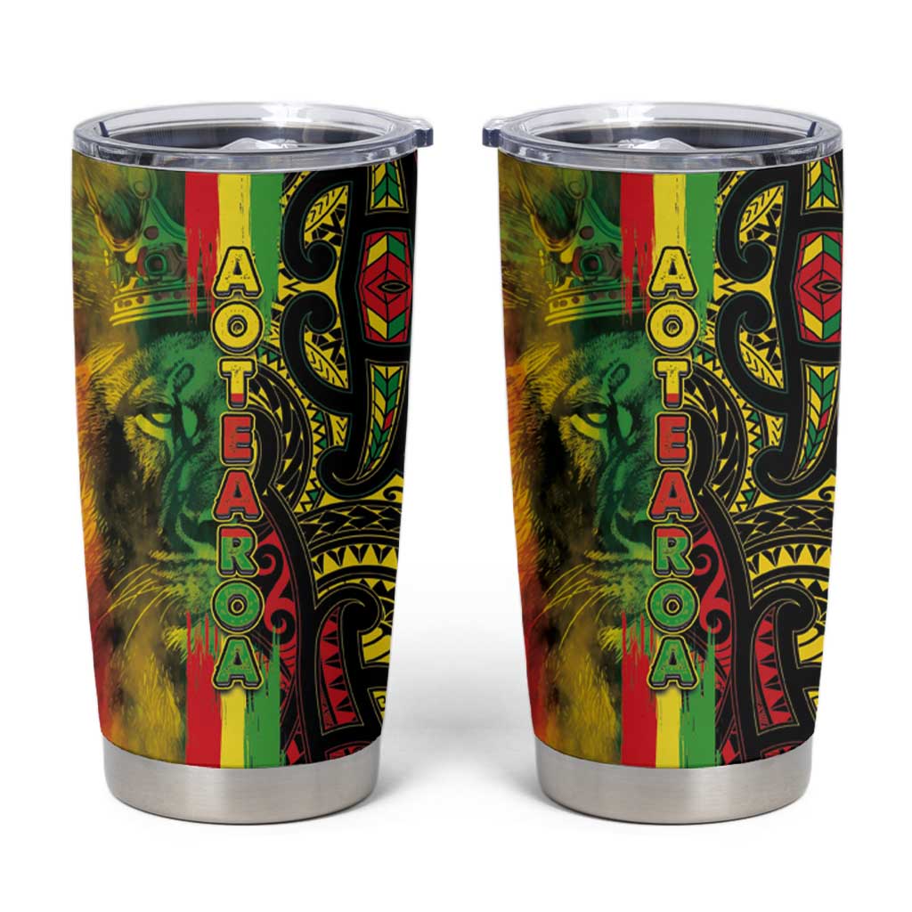 Aotearoa Reggae Tumbler Cup Maori Reggae-One Love