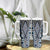 Blue Aotearoa Tukutuku and Poutama Motif Tumbler With Handle