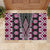 Pink Aotearoa Tukutuku and Poutama Motif Rubber Doormat