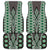 Green Aotearoa Tukutuku and Poutama Motif Car Mats