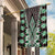 Green Aotearoa Tukutuku and Poutama Motif Garden Flag