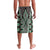 Green Aotearoa Tukutuku and Poutama Motif Lavalava