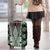 Green Aotearoa Tukutuku and Poutama Motif Luggage Cover