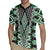 Green Aotearoa Tukutuku and Poutama Motif Rugby Jersey