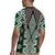 Green Aotearoa Tukutuku and Poutama Motif Rugby Jersey