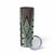 Green Aotearoa Tukutuku and Poutama Motif Skinny Tumbler