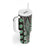 Green Aotearoa Tukutuku and Poutama Motif Tumbler With Handle