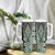 Green Aotearoa Tukutuku and Poutama Motif Tumbler With Handle