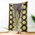 Yellow Aotearoa Tukutuku and Poutama Motif Blanket