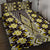 Yellow Aotearoa Tukutuku and Poutama Motif Quilt Bed Set