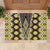 Yellow Aotearoa Tukutuku and Poutama Motif Rubber Doormat