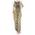 Yellow Aotearoa Tukutuku and Poutama Motif Tank Maxi Dress