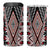 Red Aotearoa Tukutuku and Poutama Motif 4 in 1 Can Cooler Tumbler