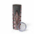 Red Aotearoa Tukutuku and Poutama Motif Skinny Tumbler