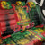 Hawaiian Reggae Back Car Seat Cover Tropical Plants and Tribal Kakau Tattoo-One Love Jawaiian