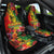 Hawaiian Reggae Car Seat Cover Tropical Plants and Tribal Kakau Tattoo-One Love Jawaiian