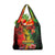 Hawaiian Reggae Grocery Bag Tropical Plants and Tribal Kakau Tattoo-One Love Jawaiian