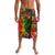 Hawaiian Reggae Lavalava Tropical Plants and Tribal Kakau Tattoo-One Love Jawaiian