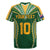 Custom Cook Islands Rugby League Rugby Jersey Tatau Tribal Pattern-Special Edition Green Color