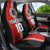 Custom Tonga and New Zealand Rugby Car Seat Cover Maori Mix Ngatu Pattern