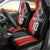 Custom Tonga and New Zealand Rugby Car Seat Cover Maori Mix Ngatu Pattern