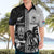 Custom Fiji and New Zealand Rugby Hawaiian Shirt Tapa Mix Maori Pattern