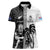 Custom Fiji and New Zealand Rugby Women Polo Shirt Tapa Mix Maori Pattern