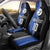 Custom Samoa and New Zealand Rugby Car Seat Cover Teuila Samoan and Maori Warrior