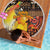 Australia and Papua New Guinea Together Beach Blanket Kangaroo Aboriginal Art and Bird-of-paradise Oro Tribal Motifs - Polynesian Pride