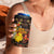 Personalized Australia and Papua New Guinea Together 4 in 1 Can Cooler Tumbler Kangaroo Aboriginal Art and Bird-of-paradise Oro Tribal Motifs - Polynesian Pride
