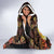 Australia and Papua New Guinea Together Hooded Blanket Kangaroo Aboriginal Art and Bird-of-paradise Oro Tribal Motifs - Polynesian Pride