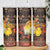 Personalized Australia and Papua New Guinea Together Skinny Tumbler Kangaroo Aboriginal Art and Bird-of-paradise Oro Tribal Motifs - Polynesian Pride