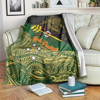 Chimpu Province Papua New Guinea Blanket Bird-of-paradise Art Tattoo and Melanesian Motifs - Polynesian Pride