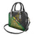 Chimpu Province Papua New Guinea Shoulder Handbag Bird-of-paradise Art Tattoo and Melanesian Motifs - Polynesian Pride