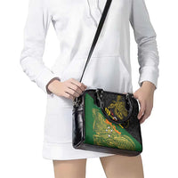 Chimpu Province Papua New Guinea Shoulder Handbag Bird-of-paradise Art Tattoo and Melanesian Motifs - Polynesian Pride