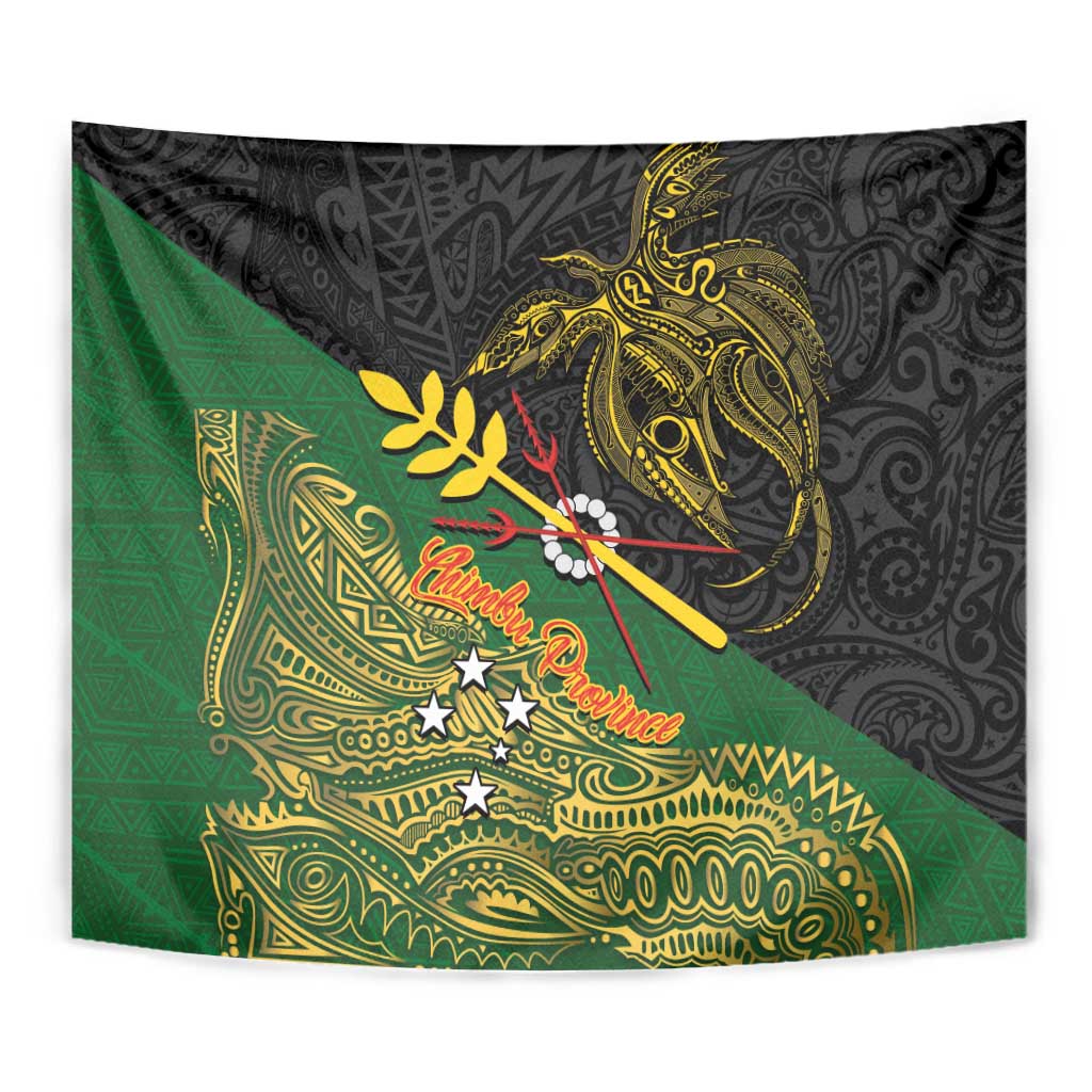 Chimpu Province Papua New Guinea Tapestry Bird-of-paradise Art Tattoo and Melanesian Motifs - Polynesian Pride