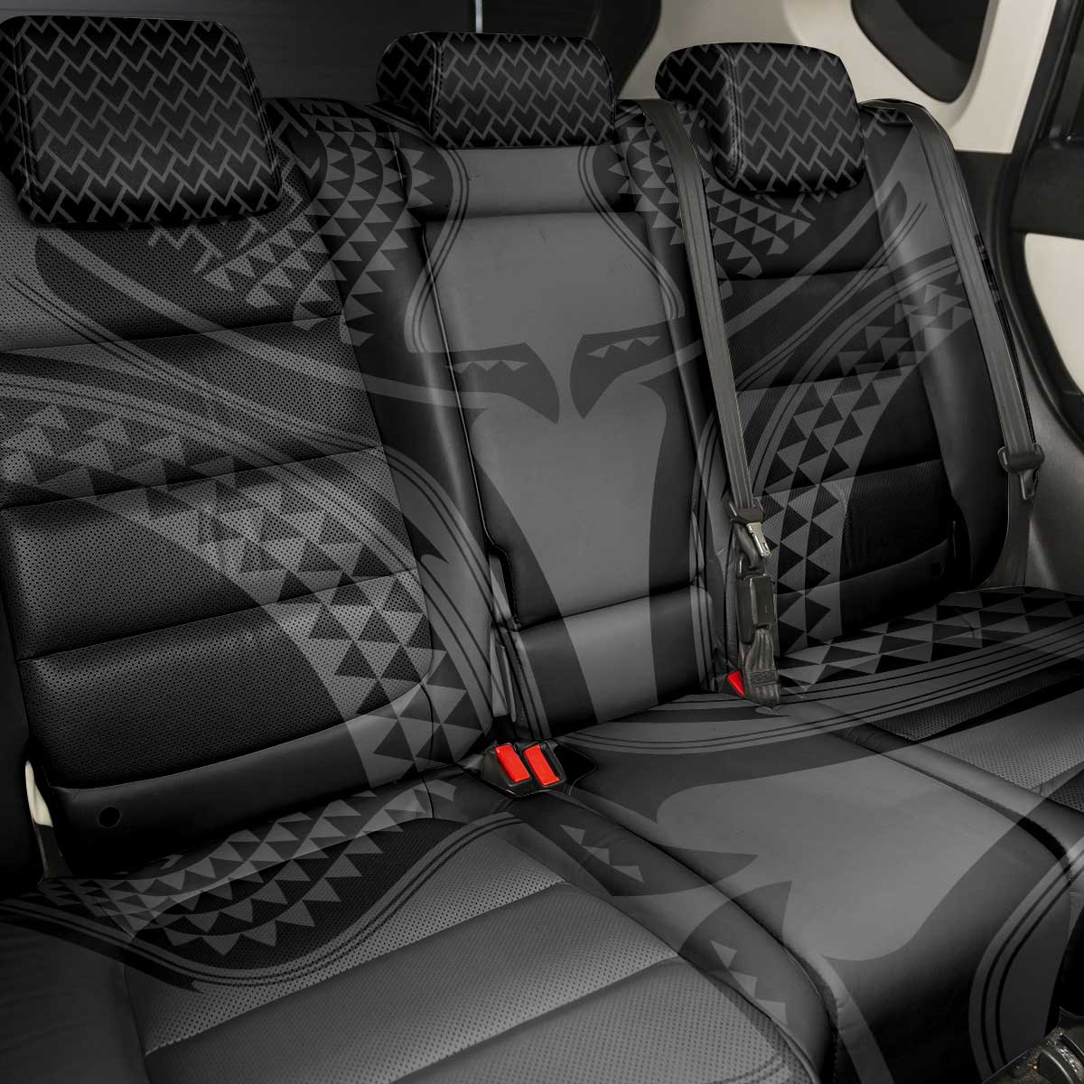 Hawaiian Kakau Art Tattoos Aquaman Style Back Car Seat Cover Special Edition LT03 - Polynesian Pride