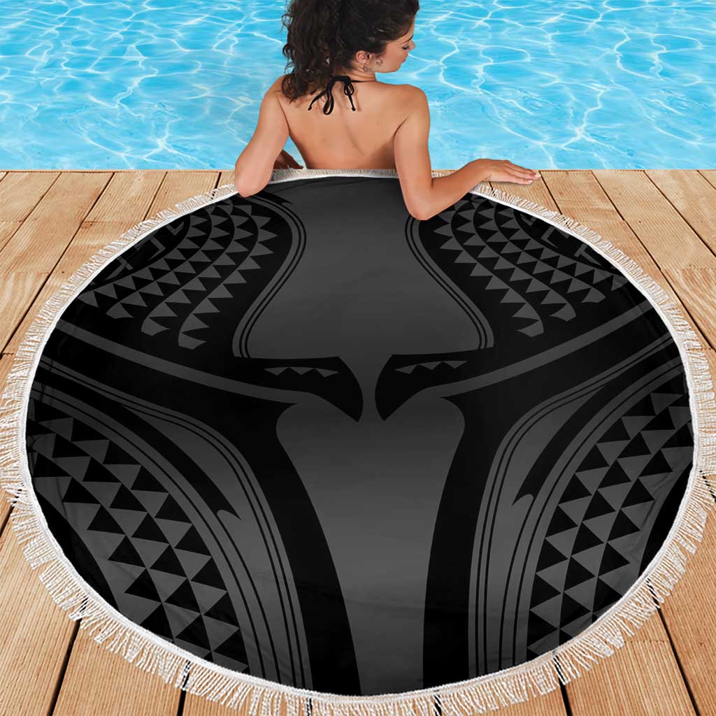 Hawaiian Kakau Art Tattoos Aquaman Style Beach Blanket Special Edition - Polynesian Pride