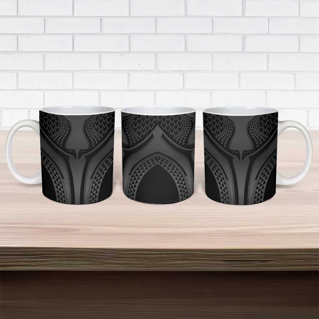 Hawaiian Kakau Art Tattoos Aquaman Style Ceramic Mug Special Edition - Polynesian Pride