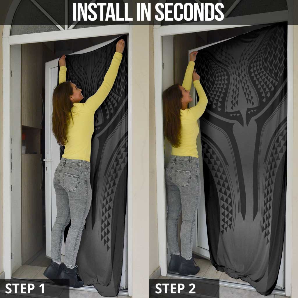 Hawaiian Kakau Art Tattoos Aquaman Style Door Cover Special Edition - Polynesian Pride