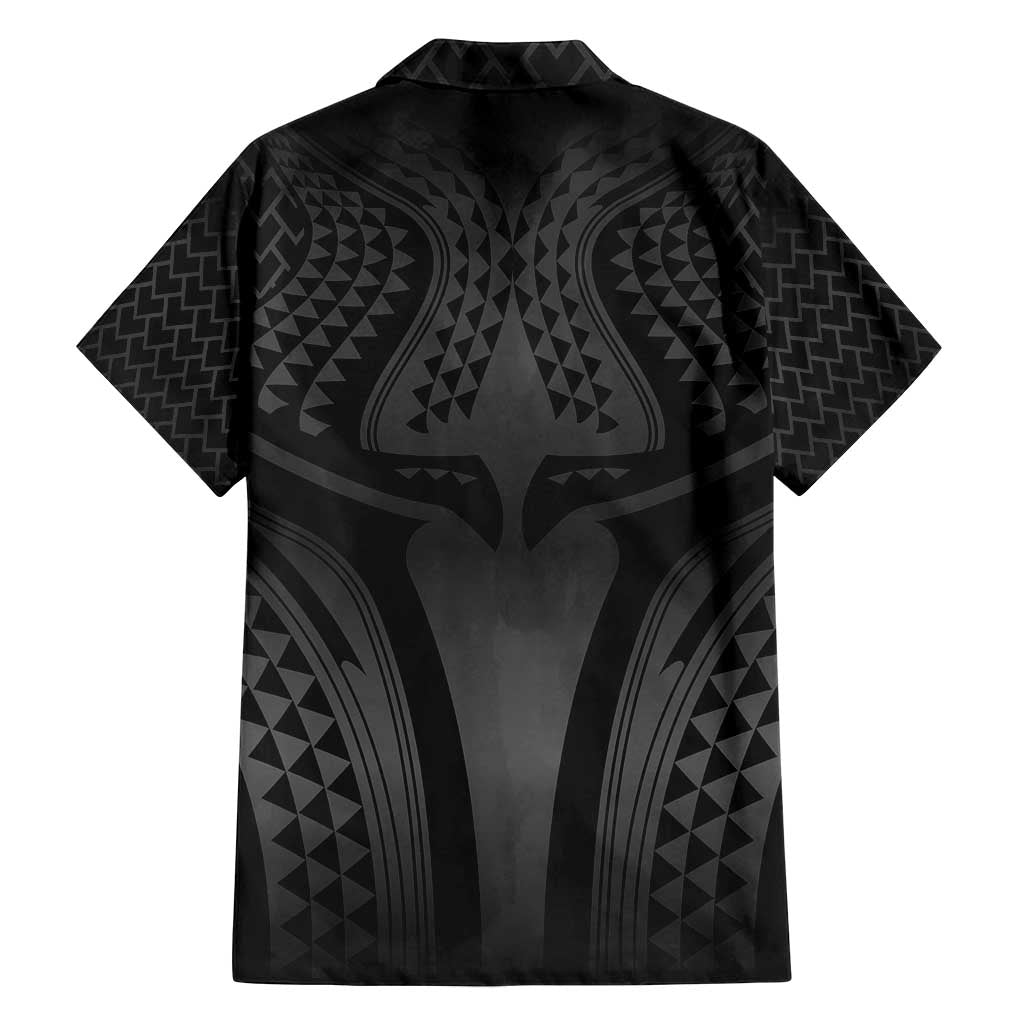 Hawaiian Kakau Art Tattoos Aquaman Style Family Matching Long Sleeve Bodycon Dress and Hawaiian Shirt Special Edition LT03 - Polynesian Pride