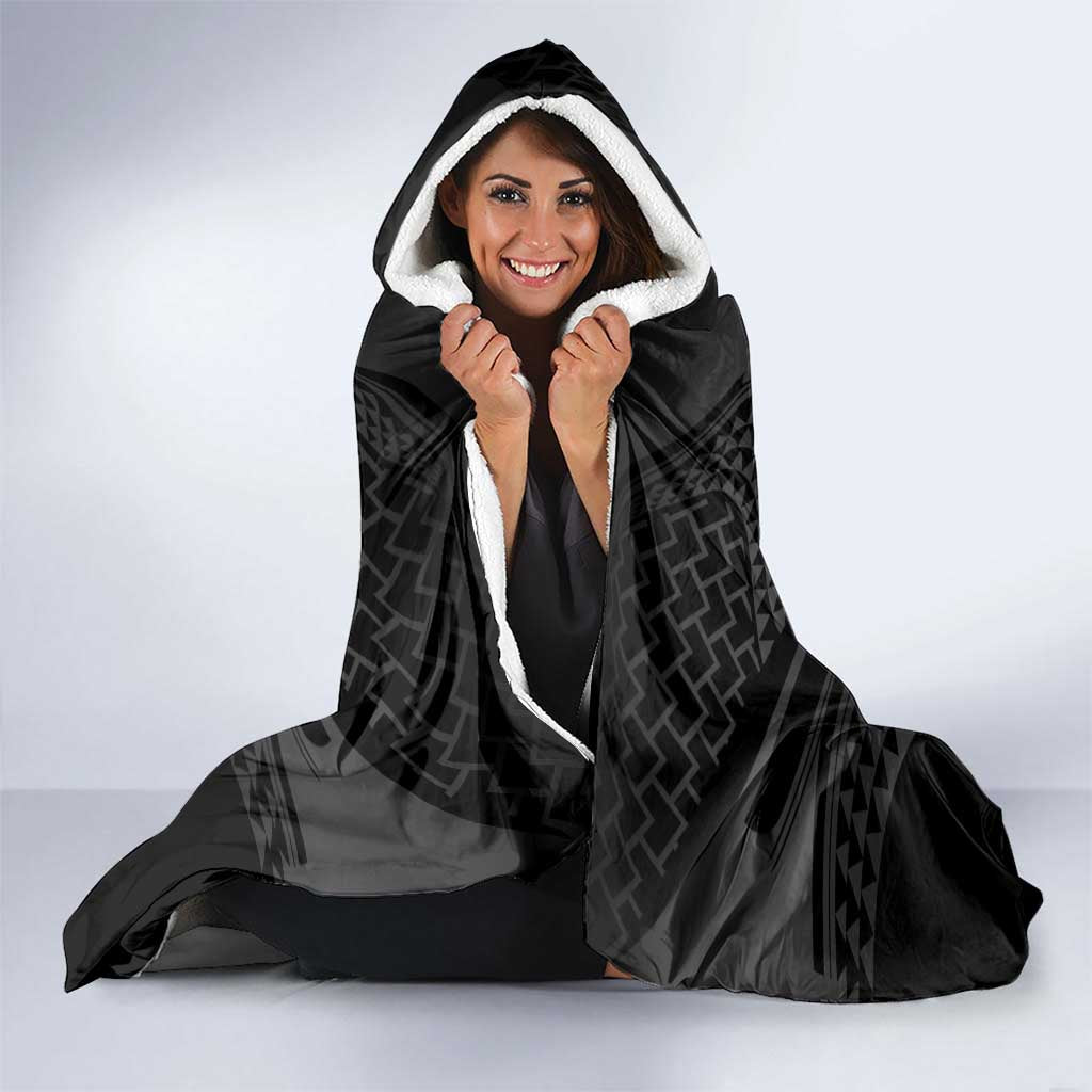 Hawaiian Kakau Art Tattoos Aquaman Style Hooded Blanket Special Edition - Polynesian Pride