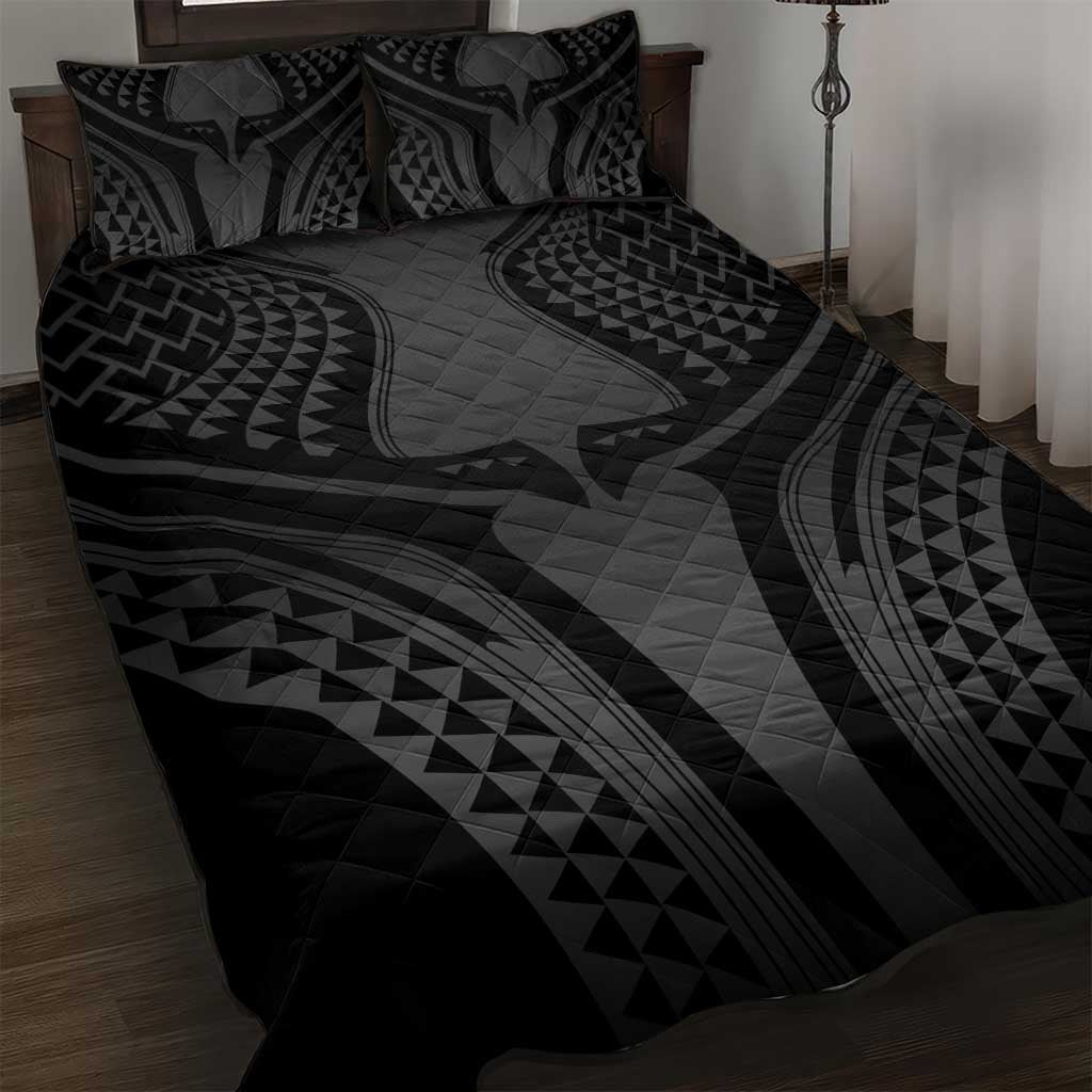 Hawaiian Kakau Art Tattoos Aquaman Style Quilt Bed Set Special Edition - Polynesian Pride