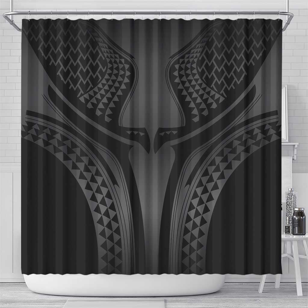 Hawaiian Kakau Art Tattoos Aquaman Style Shower Curtain Special Edition LT03 - Polynesian Pride